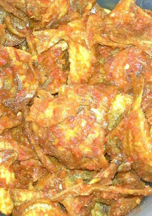 Foto resep Ikan asin manis pedas