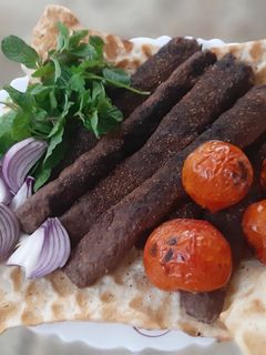 عکسی از دستور کباب کوبیده