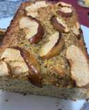 Budín húmedo de banana, manzana y avena!
