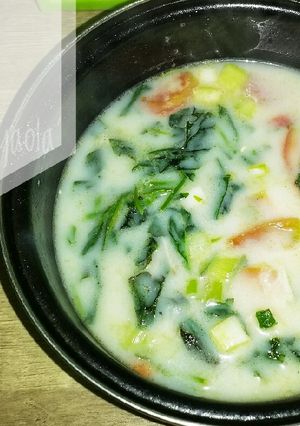 Foto resep Bobor bayam