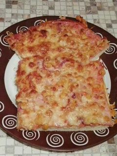 Pizza recept fotója