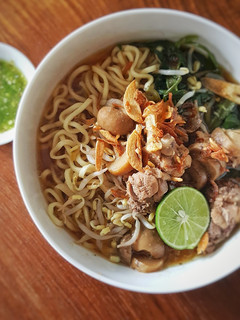 Foto resep Mie kangkung