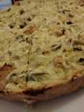 Tarta verdura y panceta
