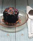 Marmalade and Chocolate Mug cake in Microwave