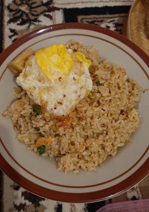 Foto resep Nasi goreng kari kambing adabi