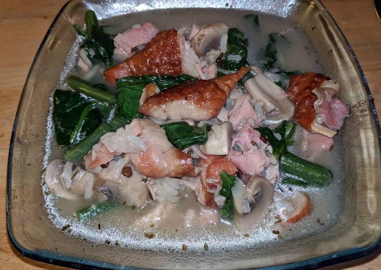 Recipe of Speedy Smoked Turkey Wing Soup