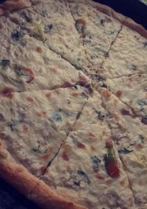 Une photo de Pizza au fromage