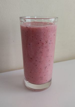 A picture of Vegan Blueberry Smoothie.