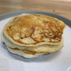 A picture of Gluten free banana pancakes.