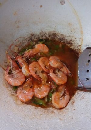 Foto resep Udang saus tiram