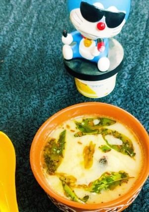 A picture of Dahi curry.