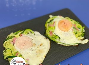Foto principal de NIDOS DE CALABACÍN CORONADOS CON HUEVO 🍳