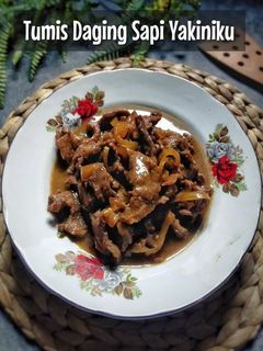 Foto resep Tumis Daging Sapi Yakiniku