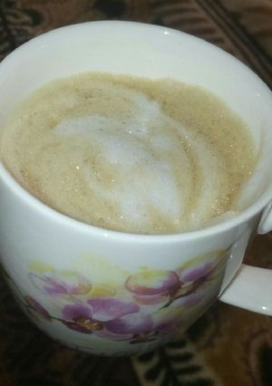 صورة لوصفة (حليب النسكافيه بالرغوة)