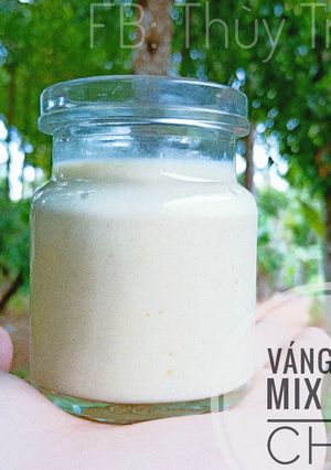Hình của món Váng sữa mix hạt chia(kiểu mẹ).