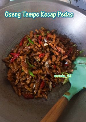 Foto resep Oseng Tempe Kecap Pedas