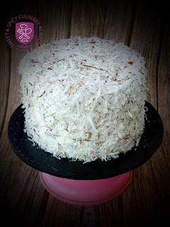 A picture of Coconut cake.