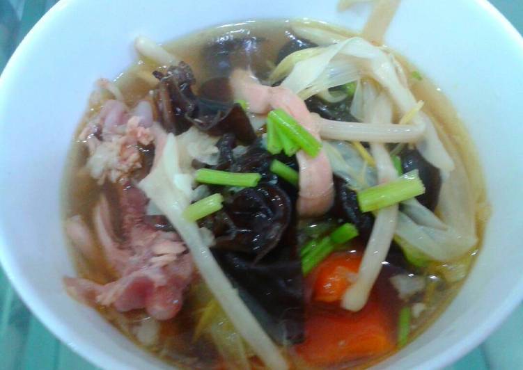 Resep Sup kimlo, Sempurna