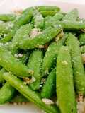 Parmesan Sugar Snap Peas