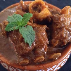 Odia style mutton curry A picture of Odia style mutton curry.
