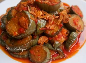 Foto resep Terong Dicabein aka Balado Terong #BikinRamadanBerkesan