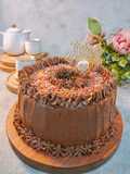 Chocolate Chiffon Cake (Putih Telur)