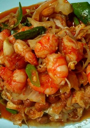 Foto resep Udang bumbu kacang (tanpa msg)