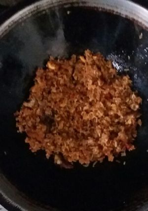 Foto resep Nasi goreng telur orak arik simple