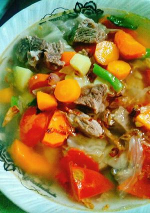 Foto resep Sayur Sop Daging Ala Nita Semua Bisa (PR_sayurBening)