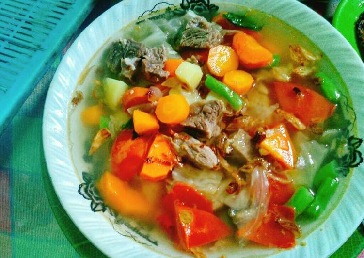 Sayur Sop Daging Ala Nita Semua Bisa (PR_sayurBening)