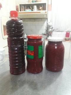 عکسی از دستور مربا و شربت آلبالو