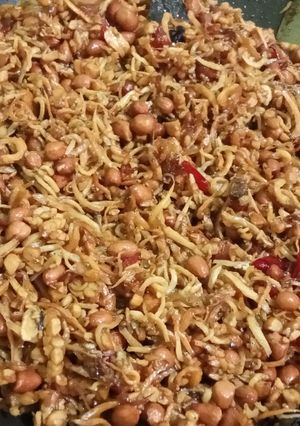 Foto resep Kering tempe teri kacang