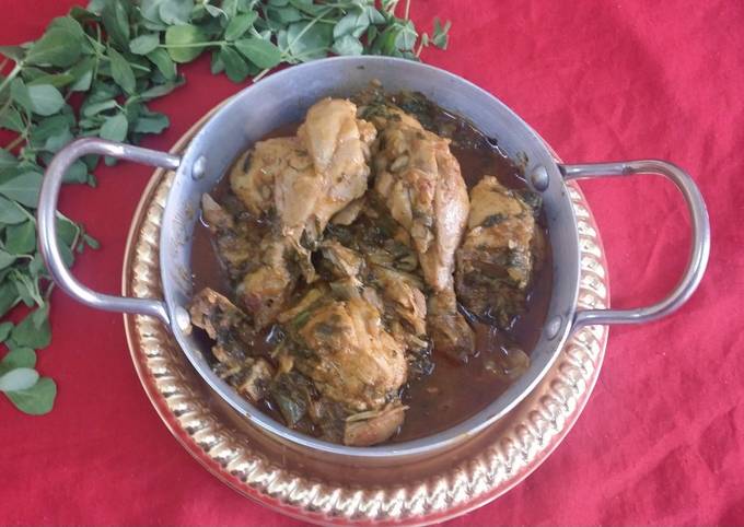 Step-by-Step Guide to Prepare Quick Methi Chicken Kadai