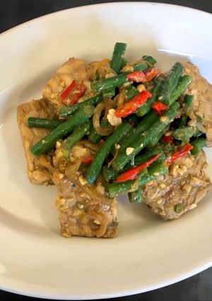 Foto resep Resep diet no oil, #4 (tumis tempe saos tiram)