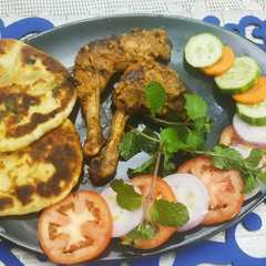 A picture of তন্দুরি চিকেন।.