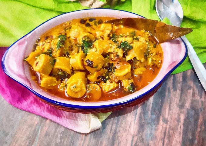 Recipe of Favorite Gatte ki sabzi