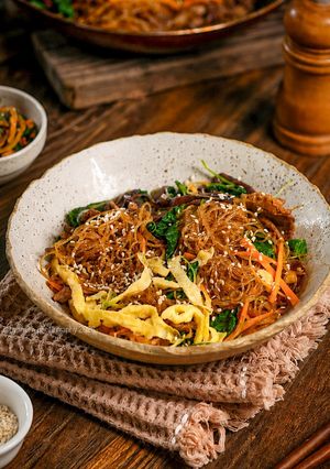 Foto resep Bihun ala korea (japchae)