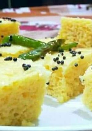 A picture of Dhokla.