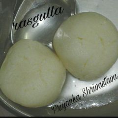 Spongy rasgulla A picture of Spongy rasgulla.