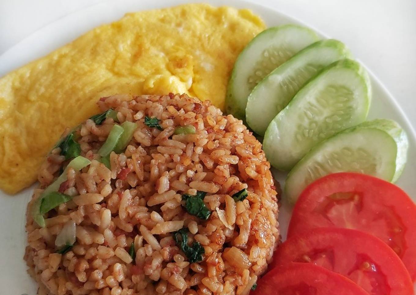 Nasi Goreng Kornet