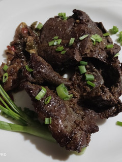 Una foto de Bistec de hígado