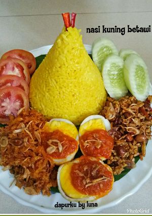 Foto resep Nasi kuning betawi