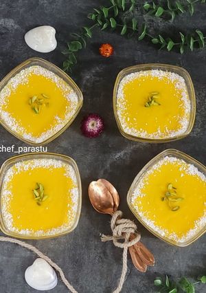 عکسی از دستور دسر کدو حلوایی 🎃