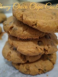 Foto resep Chewy Choco Chip Cookies