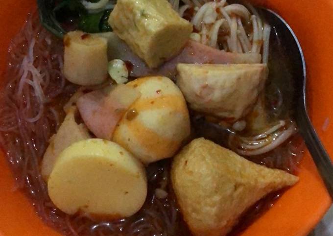 Resep Bihun Kuah Tom Yum Oleh Anndaabigaill - Cookpad