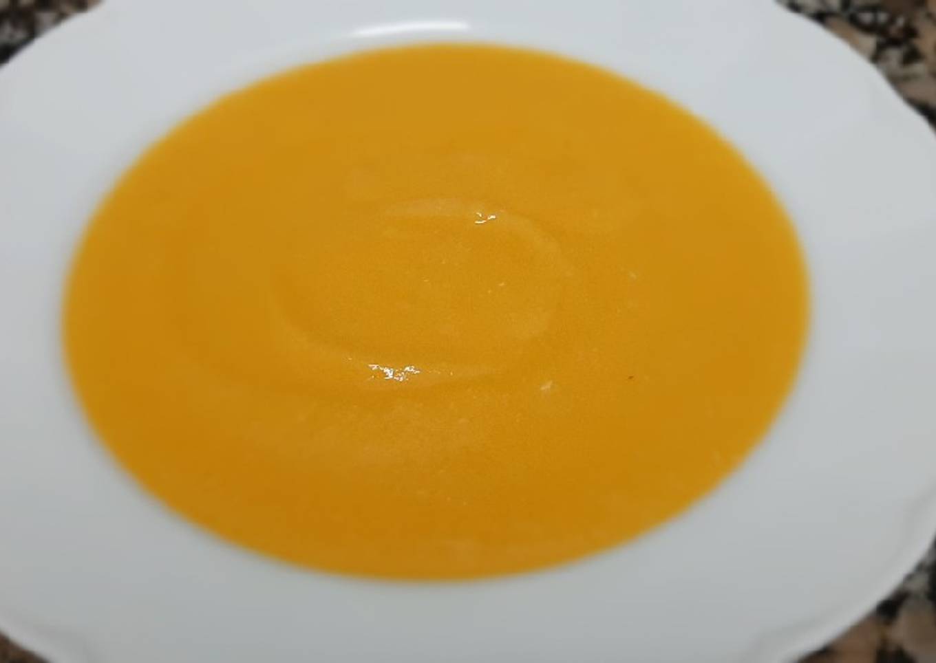 Puré de verduras con pollo