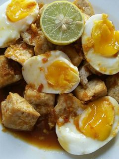 Foto resep Rujak Tahu & Telur