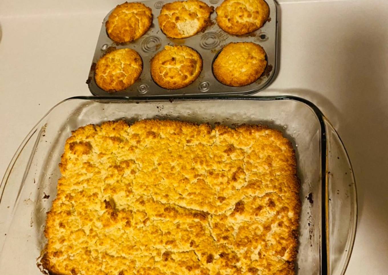 Semolina cake plus cup cakes 🧁