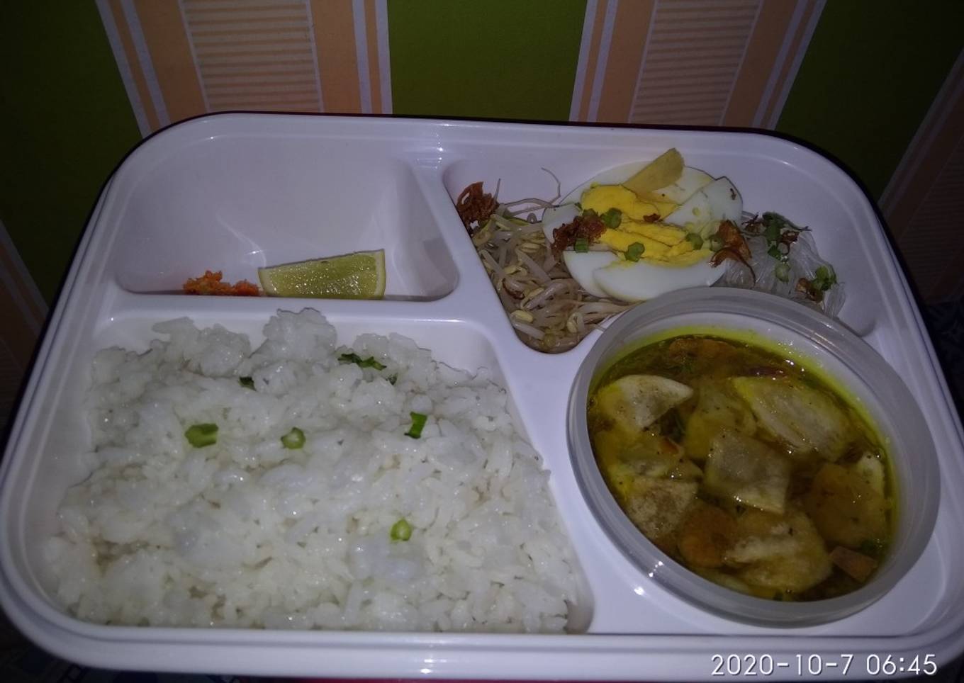 Soto Sehat bekal kerja