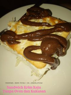 Foto resep Sandwich Krim Keju Tanpa Oven dan Kukusan